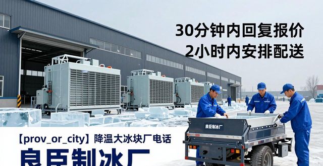 顺义降温大冰块厂电话 良臣制冰厂